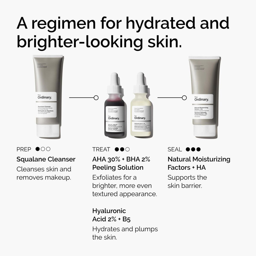 Facial Exfoliator The Ordinary AHA 30% + BHA 2% 30 ml